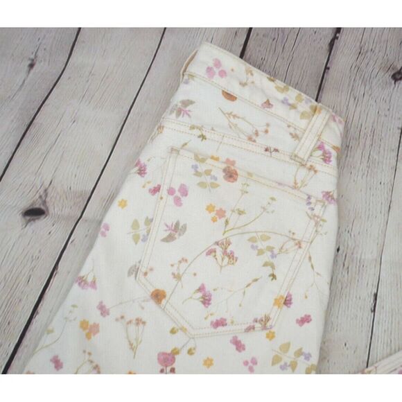 JOE'S JEANS Women's The Scout Mid Rise Slim Boyfriend Jeans SIZE 26 Floral - Picture 2 of 8